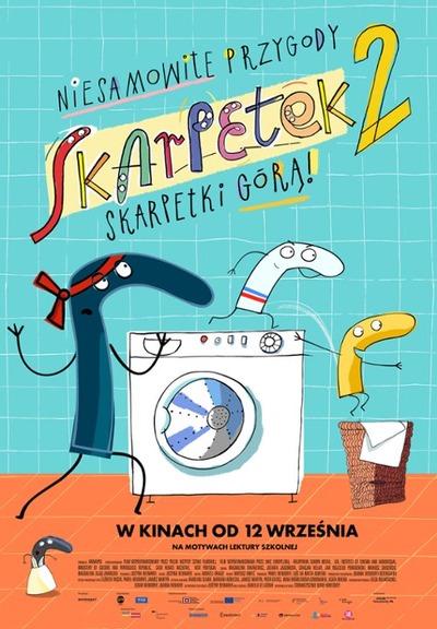 Plakat wydarzenia: Niesamowite przygody skarpetek 2. Skarpetki górą!