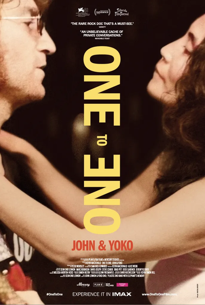 Plakat wydarzenia: One to One: John i Yoko