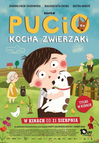 Plakat wydarzenia: Pucio kocha zwierzaki 