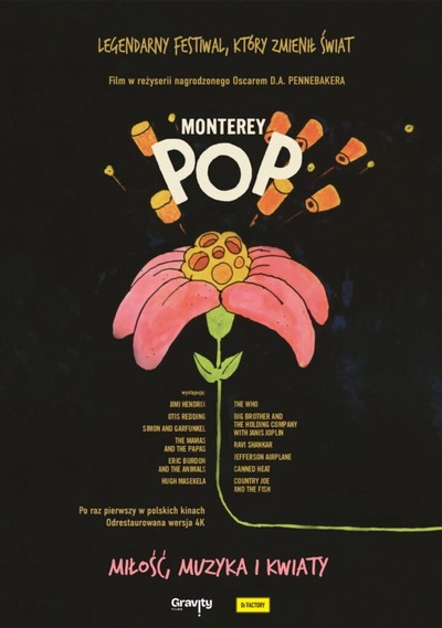 Plakat wydarzenia: Monterey Pop 