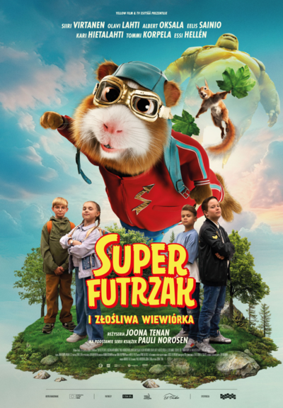 Plakat wydarzenia: Superfutrzak i złośliwa wiewiórka- dubbing 