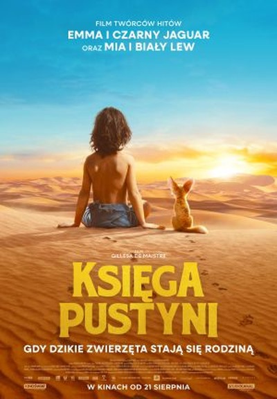 Plakat wydarzenia: Księga Pustyni- dubbing 