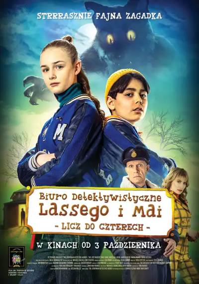 Plakat wydarzenia: Biuro Detektywistyczne Lassego i Mai: Licz do czterech 