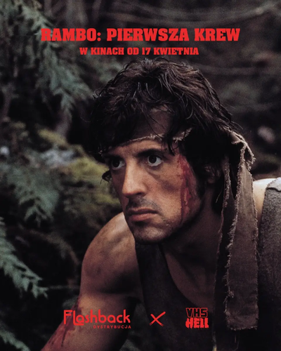 Plakat wydarzenia: DKF Pełna Sala: Rambo. Pierwsza krew 