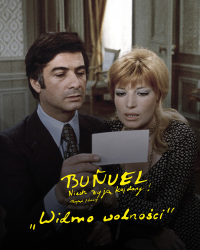 Plakat wydarzenia: Buñuel. Niech żyją kajdany: Widmo wolności 