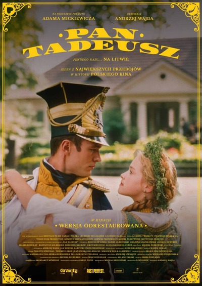 Plakat wydarzenia: Rok Andrzeja Wajdy: Pan Tadeusz (1999) z prelekcją  