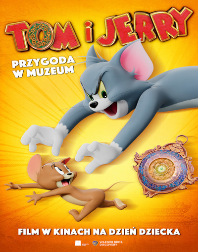 Plakat wydarzenia: Tom i Jerry: Przygoda w muzeum 