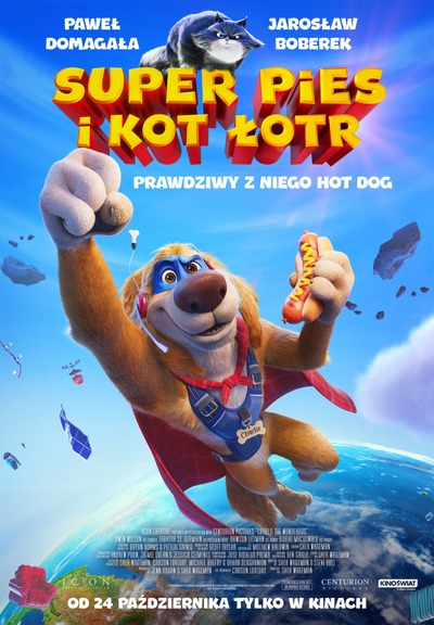 Plakat wydarzenia: Super Pies i kot Łotr - dubbing 